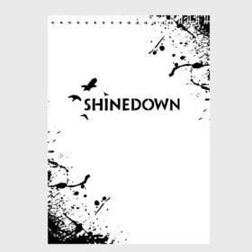 Скетчбук с принтом shinedown в Белгороде, 100% бумага
 | 48 листов, плотность листов — 100 г/м2, плотность картонной обложки — 250 г/м2. Листы скреплены сверху удобной пружинной спиралью | 45 shinedown | atlantic | atlantic records | brent smith | cut the cord | get up shinedown | music video | official video | rock | shinedown | shinedown (musical group) | shinedown devil | sound of madness | state of my head | zach myers