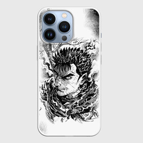 Чехол для iPhone 13 Pro с принтом Гатс акварель в Белгороде,  |  | anime | anime berserk | berserk | knight | manga | аниме | аниме берсерк | берсерк | клеймо | манга | рыцарь | япония