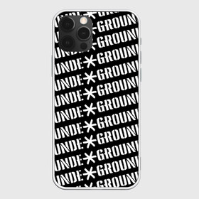 Чехол для iPhone 12 Pro Max с принтом UNDERGROUND в Белгороде, Силикон |  | under | underground | андер | молодежное | пестрое | рэп | улица | хайп | хип хоп