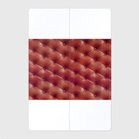 Магнитный плакат 2Х3 с принтом Диванчик в Белгороде, Полимерный материал с магнитным слоем | 6 деталей размером 9*9 см | диванная обивка | кожа | обивка из кожи | текстура