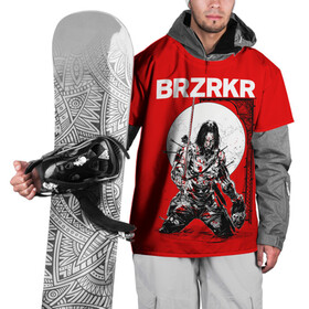 Накидка на куртку 3D с принтом BRZRKR в Белгороде, 100% полиэстер |  | Тематика изображения на принте: berzerker | brzrkr | comics | брзркр | киану ривз | комиксы