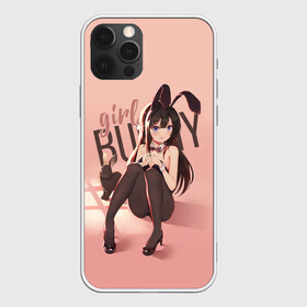 Чехол для iPhone 12 Pro Max с принтом Bunny Girl в Белгороде, Силикон |  | anime | aobuta | bunny | bunny girl | futaba | kaede | mai | nodoka | pfnds | rio | sakuta | shoko | аниме | анимэ | девочка зайка | зайка | каэдэ | комедия | маи | нодока | панда | рио | сакута | сёко | футаба | шоко