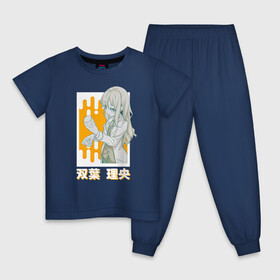 Детская пижама хлопок с принтом Рио Футаба в Белгороде, 100% хлопок |  брюки и футболка прямого кроя, без карманов, на брюках мягкая резинка на поясе и по низу штанин
 | Тематика изображения на принте: anime | aobuta | bunny | bunny girl | futaba | kaede | mai | nodoka | pfnds | rio | sakuta | shoko | аниме | анимэ | девочка зайка | зайка | каэдэ | комедия | маи | нодока | панда | рио | сакута | сёко | футаба | шоко