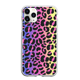 Чехол для iPhone 11 Pro Max матовый с принтом Neon Leopard Pattern в Белгороде, Силикон |  | Тематика изображения на принте: africa | afrika | gradient | summer | tropical | африка | африканский узор | градиент | леопард | леопардовый узор | лето | неон | неоновое свечение | паттерт | пятна | разные цвета | саванна | тропики | тропический узор