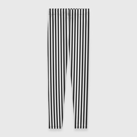 Леггинсы 3D с принтом Битлджус Beetlejuice в Белгороде, 80% полиэстер, 20% эластан | Эластичный пояс, зауженные к низу, низкая посадка | beetlejuice | black | black and white | illusion | lines | optical | prison | stripes | vertical | white | белый | битлджус | вертикальные | иллюзия | линии | оптическая | полосы | черный | черный и белый