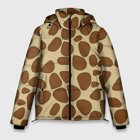 Мужская зимняя куртка 3D с принтом Шкура жирафа в Белгороде, верх — 100% полиэстер; подкладка — 100% полиэстер; утеплитель — 100% полиэстер | длина ниже бедра, свободный силуэт Оверсайз. Есть воротник-стойка, отстегивающийся капюшон и ветрозащитная планка. 

Боковые карманы с листочкой на кнопках и внутренний карман на молнии. | Тематика изображения на принте: abstract | animal | decoration | decorative | design | fabric | fur | giraffe | illustration | nature | pattern | print | safari | skin | textile | texture | wallpaper | wild | wildlife | африка | джунглиfashion | животные | жираф | природа | сафари | тек