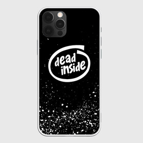 Чехол для iPhone 12 Pro Max с принтом DEAD INSIDE в Белгороде, Силикон |  | dead inside | dont open | гуль | дед инсайт | дединсайт | дэд инсайт | дэдинсайт | интроверт | кен канеки | мертв внутри | мертвый внутри