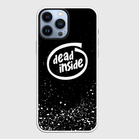 Чехол для iPhone 13 Pro Max с принтом DEAD INSIDE в Белгороде,  |  | dead inside | dont open | гуль | дед инсайт | дединсайт | дэд инсайт | дэдинсайт | интроверт | кен канеки | мертв внутри | мертвый внутри