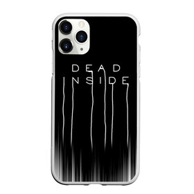 Чехол для iPhone 11 Pro матовый с принтом DEAD INSIDE | DEATH STRANDING в Белгороде, Силикон |  | dead inside | dont open | гуль | дед инсайт | дединсайт | дэд инсайт | дэдинсайт | интроверт | кен канеки | мертв внутри | мертвый внутри