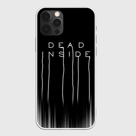 Чехол для iPhone 12 Pro Max с принтом DEAD INSIDE | DEATH STRANDING в Белгороде, Силикон |  | dead inside | dont open | гуль | дед инсайт | дединсайт | дэд инсайт | дэдинсайт | интроверт | кен канеки | мертв внутри | мертвый внутри