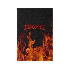 Обложка для паспорта матовая кожа с принтом WRATH: Aeon of Ruin FIRE в Белгороде, натуральная матовая кожа | размер 19,3 х 13,7 см; прозрачные пластиковые крепления | Тематика изображения на принте: 90 е | aeon of ruin | quake | tegunvteg | wrath | wrath: aeon of ruin | игра | компьютерная игра | монстры | огонь | пламя | ретро | реьро шутер | шутер