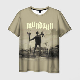 Мужская футболка 3D с принтом Mundaun в Белгороде, 100% полиэфир | прямой крой, круглый вырез горловины, длина до линии бедер | mundaun | tegunvteg | головоломка | жуткая | игра | иллюстрация | компьютерная игра | хоррор