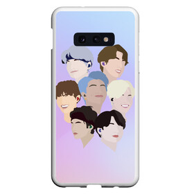 Чехол для Samsung S10E с принтом БТС Bangtan Boys BTS в Белгороде, Силикон | Область печати: задняя сторона чехла, без боковых панелей | bangtan | bangtan boys | boys | bts | minimalist | бангтан | бтс | группа бтс