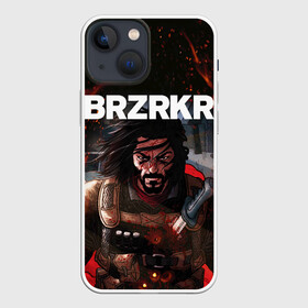 Чехол для iPhone 13 mini с принтом BRZRKR в Белгороде,  |  | anime | berserker | brzrkr | keanu reeves | netflix | аниме | берсерк | киану ривз | мультфильм. | нетфликс