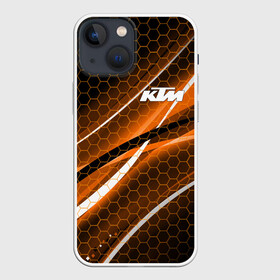 Чехол для iPhone 13 mini с принтом KTM | КТМ в Белгороде,  |  | enduro | ktm | moto | moto sport | motocycle | orange | sportmotorcycle | ктм | мото | мото спорт | мотоспорт | оранжевый | спорт мото