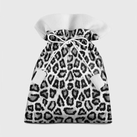 Подарочный 3D мешок с принтом Snow Leopard в Белгороде, 100% полиэстер | Размер: 29*39 см | Тематика изображения на принте: cheetah | leopard | wool | леопард