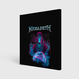 Холст квадратный с принтом MEGADETH в Белгороде, 100% ПВХ |  | grange | hardcore | megadeth | metal | music | punk | rock | trash | usa | мастейн | мегадес | метал | музыка | панк | рок | трэш