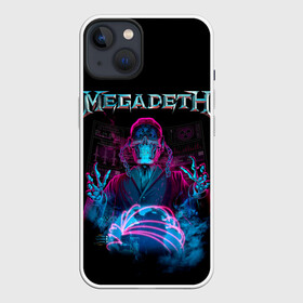 Чехол для iPhone 13 с принтом MEGADETH в Белгороде,  |  | grange | hardcore | megadeth | metal | music | punk | rock | trash | usa | мастейн | мегадес | метал | музыка | панк | рок | трэш