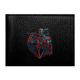 Обложка для студенческого билета с принтом Brutal Kratos в Белгороде, натуральная кожа | Размер: 11*8 см; Печать на всей внешней стороне | Тематика изображения на принте: gad of war | game | games | god of war | god of wor | атрей | атрэй | бог войны | игра | игры | кратос