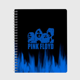 Тетрадь с принтом pink rloyd в Белгороде, 100% бумага | 48 листов, плотность листов — 60 г/м2, плотность картонной обложки — 250 г/м2. Листы скреплены сбоку удобной пружинной спиралью. Уголки страниц и обложки скругленные. Цвет линий — светло-серый
 | comfortably numb | david gilmour | floyd | money | music | nick mason | pink | pink floyd | pink floyd high hopes | pink floyd live | pink floyd official | roger waters | the | wish you were here | дэвид гилмор | пинк | пинк флойд | роджер уотерс | рок | 