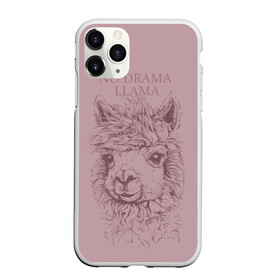 Чехол для iPhone 11 Pro Max матовый с принтом No drama llama в Белгороде, Силикон |  | llama | альпака | животные | лама
