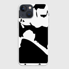 Чехол для iPhone 13 mini с принтом Острые козырьки в Белгороде,  |  | peaky blinders | актер | надпись | сериал | томас шелби | чб
