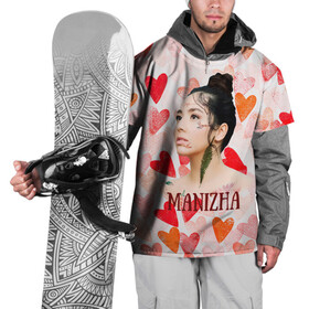 Накидка на куртку 3D с принтом Manizha на фоне сердечек в Белгороде, 100% полиэстер |  | Тематика изображения на принте: manizha | далеровна | душанбе | евровидение | евровидение 2021 | манижа | певица | таджикистан | хамраева