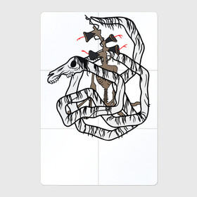 Магнитный плакат 2Х3 с принтом Siren Head and Long Horse в Белгороде, Полимерный материал с магнитным слоем | 6 деталей размером 9*9 см | horror | horse | long horse | monster | siren head | sirenhead | skull | долговязая лошадь | зомби | кости | лошадь | мертвец | монстр | мультяшный | мумия | персонажи | сиреноголовый | скелет | страшилки | существа | ужастики