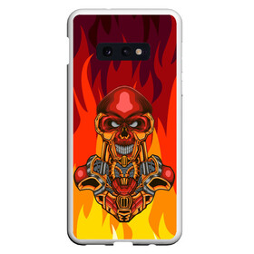 Чехол для Samsung S10E с принтом Меха скелет Steampunk Fire (Z) в Белгороде, Силикон | Область печати: задняя сторона чехла, без боковых панелей | Тематика изображения на принте: steam punk | steamfest | steampunk | бойлерпанк | дизельпанк | клокпанк | маннерпанк | механика | научная фантастика | паро панк | паровой панк | паропанк | стим панк | стимпанк | стимпанк стиль | стимфест