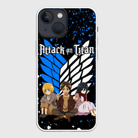 Чехол для iPhone 13 mini с принтом АТАКА ТИТАНОВ   ГЛАВНЫЕ ГЕРОИ в Белгороде,  |  | anime | attack on titan. | manga | shingeki no kyojin | аниме | армин арлерт | атака на титанов | атака титанов | манга | микаса аккерман | мультфильм | эрен йегер | японская мультипликация