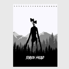 Скетчбук с принтом SIREN HEAD | DARK FOREST в Белгороде, 100% бумага
 | 48 листов, плотность листов — 100 г/м2, плотность картонной обложки — 250 г/м2. Листы скреплены сверху удобной пружинной спиралью | Тематика изображения на принте: 6789 | cartoon | cat | dark | forest | foundation | head | monster | mountains | scp | siren | sirenhead | голова | горы | кот | лес | монстр | объект | объекты | сирена | сиреноголовый | фонд | чудище | чудовище