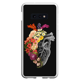 Чехол для Samsung S10E с принтом Natural Heart Dual в Белгороде, Силикон | Область печати: задняя сторона чехла, без боковых панелей | 8 | flower | flowers | garden | heart | natural | symbiote | день | женский | марта | международный | природа | растения | сердце | симбиот | цветы