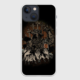 Чехол для iPhone 13 mini с принтом Doctor Plague.Black Death. в Белгороде,  |  | black death | doctor plague | horror | skull | ужасы | чумной доктор