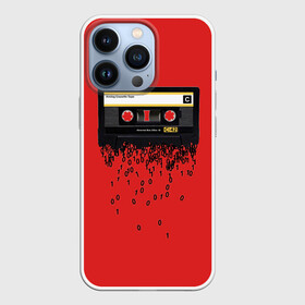 Чехол для iPhone 13 Pro с принтом The death of the cassette tape в Белгороде,  |  | 80 | 90 | age | death | epoch | era | retro | tape | гибель | двоичный | кассета | кассеты | код | компьютер | компьютеризация | переход | программирование | уходящая | ушедшая | цифровая | цифровой | эра