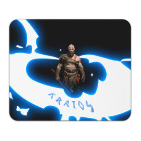 Коврик для мышки прямоугольный с принтом Power of Kratos в Белгороде, натуральный каучук | размер 230 х 185 мм; запечатка лицевой стороны | gad of war | game | games | god of war | god of wor | power | атрей | атрэй | бог войны | игра | игры | кратос
