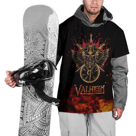 Накидка на куртку 3D с принтом Valheim символ черепа в Белгороде, 100% полиэстер |  | fantasy | mmo | valheim | valve | валхейм | вальхейм | викинги | выживалка | игра | королевская битва | ммо | ролевая игра | фэнтази