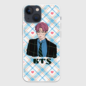 Чехол для iPhone 13 mini с принтом BTS anime style в Белгороде,  |  | bts | k pop | kpop | rm | аниме | бтс | ви | джей хоуп | джонгук | кпоп | сюга | чимин | чин | япония