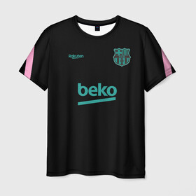 Мужская футболка 3D с принтом FC Barcelona | Training shirt (2021/22) в Белгороде, 100% полиэфир | прямой крой, круглый вырез горловины, длина до линии бедер | 0x000000123 | barca | barcelona | elclasico | la liga | messi | pre match | барса | барселона | классико | месси