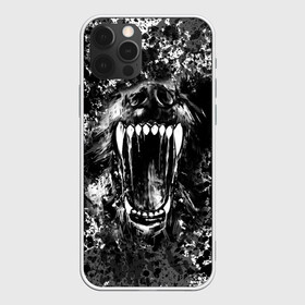 Чехол для iPhone 12 Pro Max с принтом Волчья пасть в Белгороде, Силикон |  | Тематика изображения на принте: волк | волчья пасть | животные | зубы | оскал | рык | собака