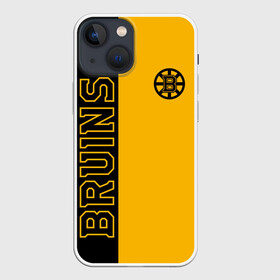 Чехол для iPhone 13 mini с принтом NHL BOSTON BRUINS в Белгороде,  |  | Тематика изображения на принте: black | boston | bruins | hockey | ice | logo | nhl | sport | usa | бостон | брюинз | кубок | логотип | нхл | спорт | стэнли | хоккей