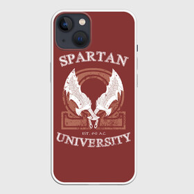 Чехол для iPhone 13 с принтом Spartan University в Белгороде,  |  | gad of war | game | games | god of war | god of wor | spartan | бог войны | игра | игры | кратос | спартанец