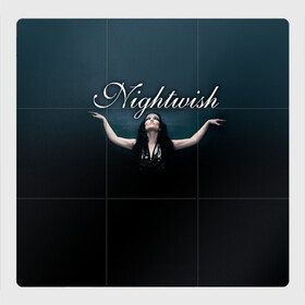 Магнитный плакат 3Х3 с принтом Nightwish with Tarja в Белгороде, Полимерный материал с магнитным слоем | 9 деталей размером 9*9 см | nightwish | tarja | tarja turanen | turunen | найтвиш | тарья | тарья турунен | турунен