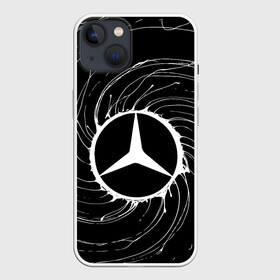 Чехол для iPhone 13 с принтом МЕРСЕДЕС СПИРАЛЬ   БРЫЗГИ в Белгороде,  |  | amg | auto | car | logo. | mercedes | mercedes benz | mercedes c | mercedes e | mercedes s | sport car | авто | автомобиль | амг | белый | брызги | вода | гелендваген | капли | логотип | мерс | мерседес | спираль | спорт | черный