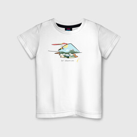 Детская футболка хлопок с принтом Будь наблюдателем в Белгороде, 100% хлопок | круглый вырез горловины, полуприлегающий силуэт, длина до линии бедер | путешествия
дельтаплан
экстрим
осознанность
медитация