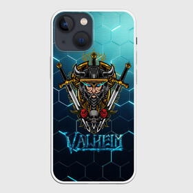 Чехол для iPhone 13 mini с принтом Valheim Neon Samurai в Белгороде,  |  | fantasy | mmo | valheim | valve | валхейм | вальхейм | викинги | выживалка | игра | королевская битва | ммо | ролевая игра | фэнтази