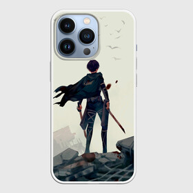 Чехол для iPhone 13 Pro с принтом Атака титанов Леви в Белгороде,  |  | anime | attack on titan | manga | shingeki no kyojin леви | аниме | атака титанов | вторжение гигантов | вторжение титанов | манга | титаны