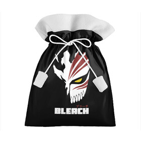 Подарочный 3D мешок с принтом BLEACH MASK в Белгороде, 100% полиэстер | Размер: 29*39 см | Тематика изображения на принте: anime | bleach | hollow | ichigo | kurosaki | manga | mask | matsumoto | rangiku | samurai | shihoin | yoruichi | аниме | блич | ичиго | йоруичи | куросаки | манга | маска | мацумото | онимэ | рангику | самурай | шихоин