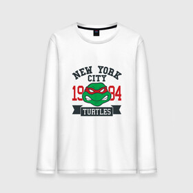 Мужской лонгслив хлопок с принтом NYC Raphael в Белгороде, 100% хлопок |  | donatello | leonardo | michelangelo | ninja | pizza | raphael | turtles | донателло | животные | карате | комикс | комиксы | леонардо | микеланджело | мультфильм | мутант | мутанты | ниндзя | пицца | рафаэль | сплинтер | супергерой