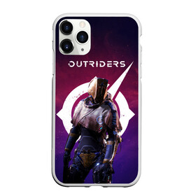 Чехол для iPhone 11 Pro Max матовый с принтом Outriders в Белгороде, Силикон |  | devastator | outriders | outsiders | people can fly | pyromancer | square enix | technomancer | trickster | аутрайдерс