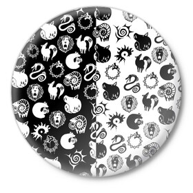 Значок с принтом ЭМБЛЕМЫ МАГИЧЕСКАЯ БИТВА JK в Белгороде,  металл | круглая форма, металлическая застежка в виде булавки | anime | japan | japanese | jujutsu | jujutsu kaisen | kaisen | sukuna | tattoo | аниме | двуликий призрак | иероглифы | инумаки | итадори | итадори юдзи | магическая битва | нобара | панда | рёмен | рёмен сукуна | сатору | сукуна